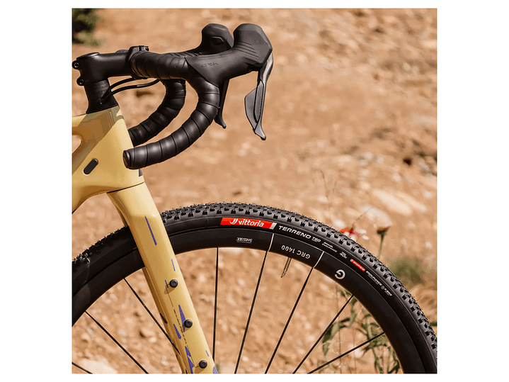 NEUMÁTICO VITTORIA TERRENO T60 MIXED 700X40GRAVEL ENDURANCE BROWN G2.0 TLR / FOLDABLE 3