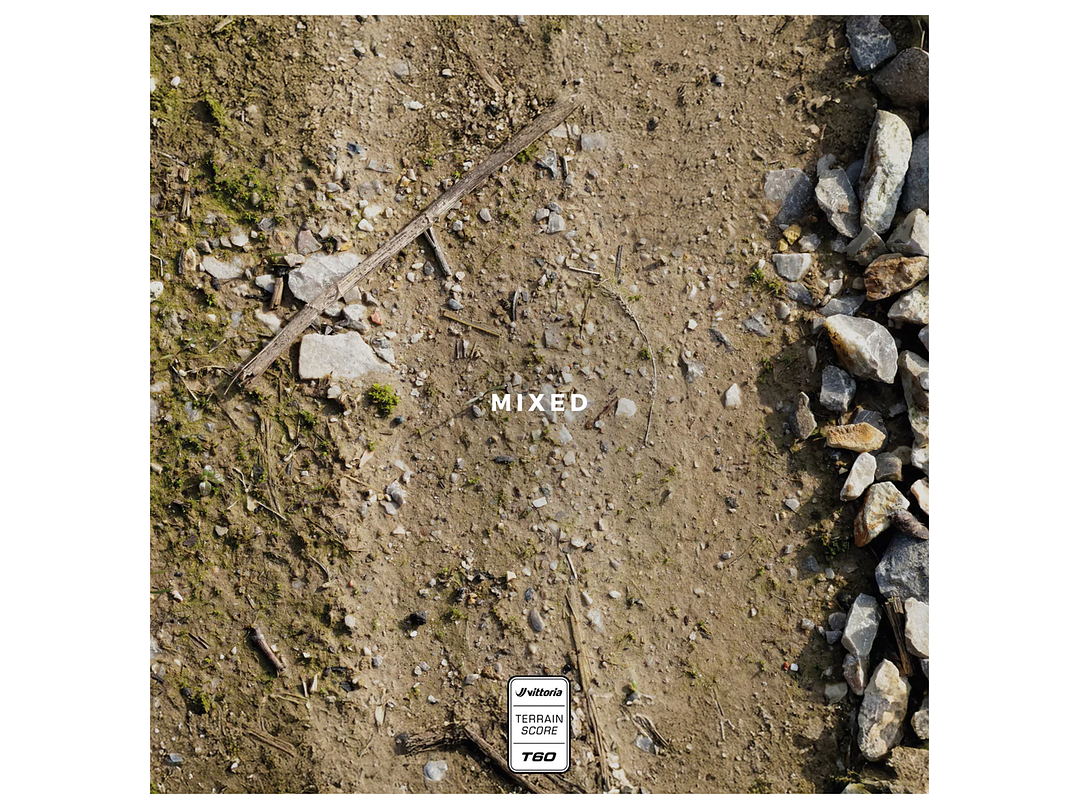 NEUMÁTICO VITTORIA TERRENO T60 MIXED 700X40GRAVEL ENDURANCE BROWN G2.0 TLR / FOLDABLE 5