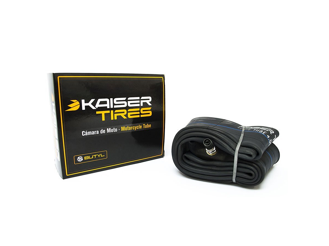 CÁMARA KAISER MOTO TR87 3.50 X 10 BUTYL 1