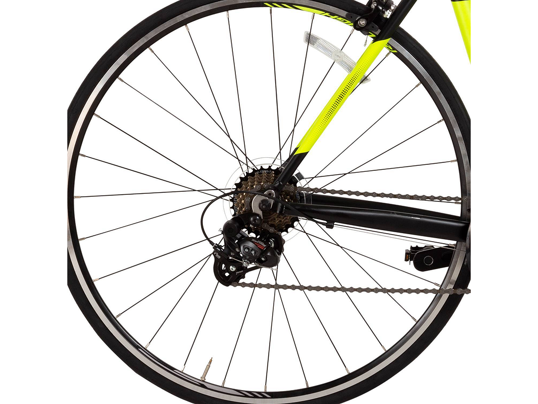 BICICLETA RALEIGH VULTURE 700C HOMBRE COLOR NEGRO / AMARILLO 2