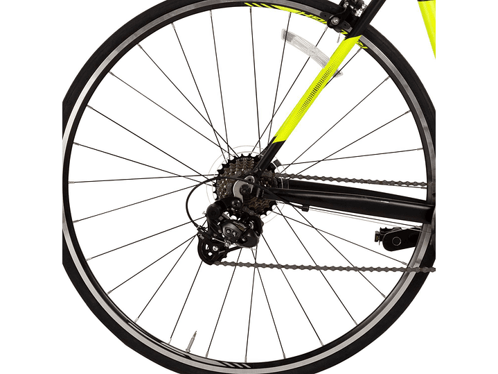 BICICLETA RALEIGH VULTURE 700C HOMBRE COLOR NEGRO / AMARILLO 2