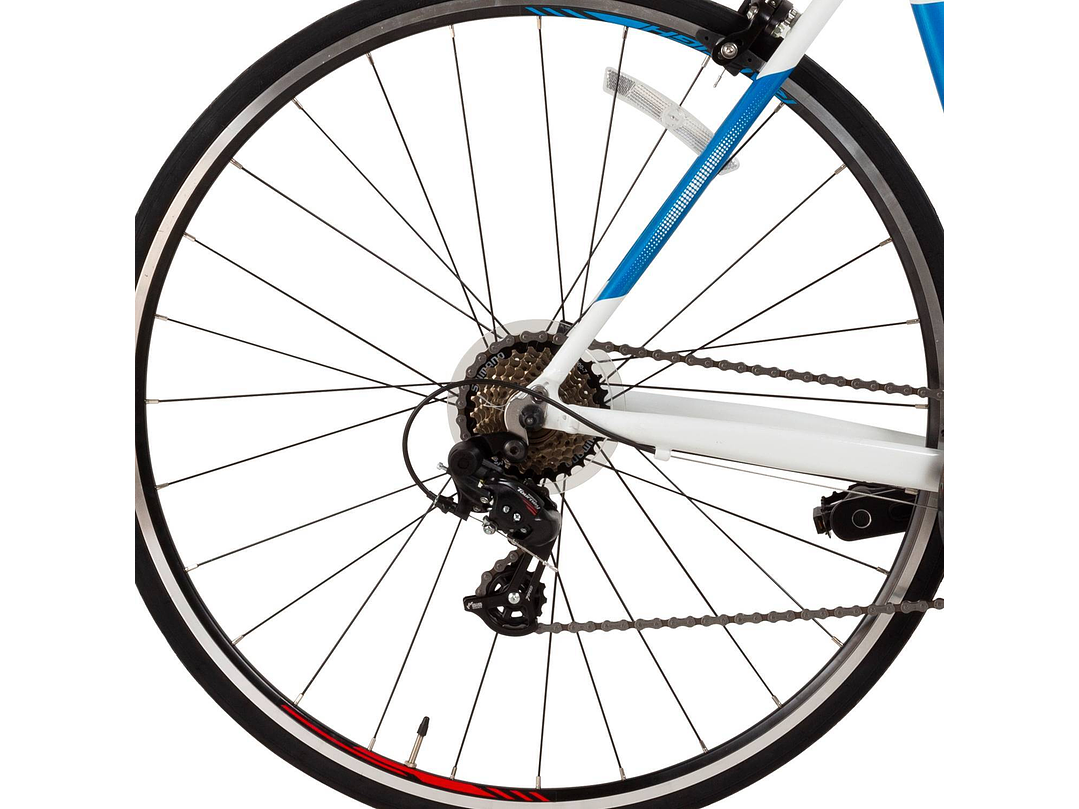 BICICLETA RALEIGH VULTURE 700C HOMBRE COLOR BLANCO / AZUL 2