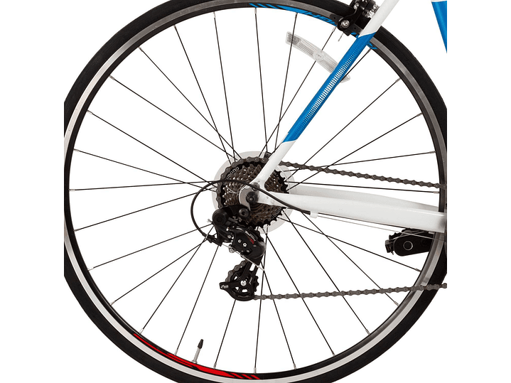 BICICLETA RALEIGH VULTURE 700C HOMBRE COLOR BLANCO / AZUL 2