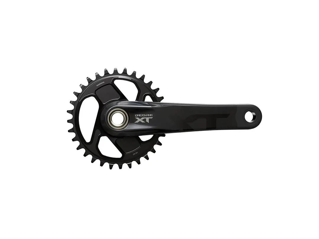 VOLANTE SHIMANO  FC-M8200, DEORE XT, FOR REAR 12-SPEED, HOLLOWTECH 2, 175MM, W/O CHAINRING, W/O CG 1