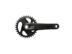 VOLANTE SHIMANO  FC-M8200, DEORE XT, FOR REAR 12-SPEED, HOLLOWTECH 2, 175MM, W/O CHAINRING, W/O CG