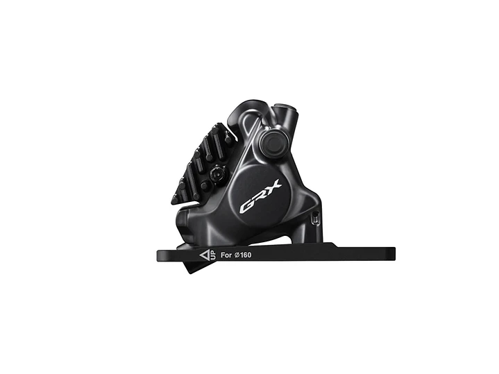 CALIPER HIDRAULICO SHIMANO BR-RX820, GRX, FRONT, FLAT MOUNT, W/BRACKET FOR 140/160MM ROTOR 1