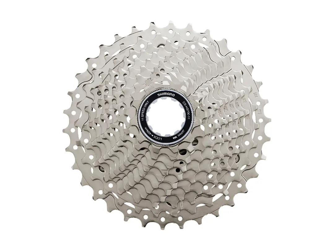 PIÑON SHIMANO CS-HG70011, 11-SPEED, 11-13-15-17-19-21-23-25-27-30-34T, IND.PACK 1