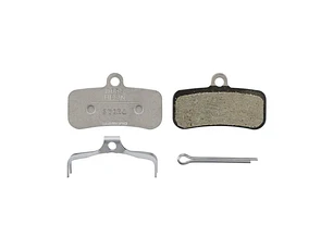 PASTILLA FRENO SHIMANO RESIN PAD W/O FIN (D03S-RX), PAD SPRING, W/SPLIT PIN, 1 PAIR, IND.PACK
