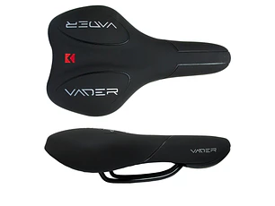 SILLIN VADER ADULTO NEGRO ANCHO CANAL SIN CARRO