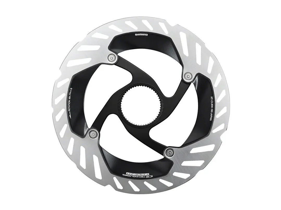 ROTOR FRENO DISCO SHIMANO RT-CL900, S 160MM, W/LOCK RING(INTERNAL SERRATION), IND.PACK IRTCL900SI 1