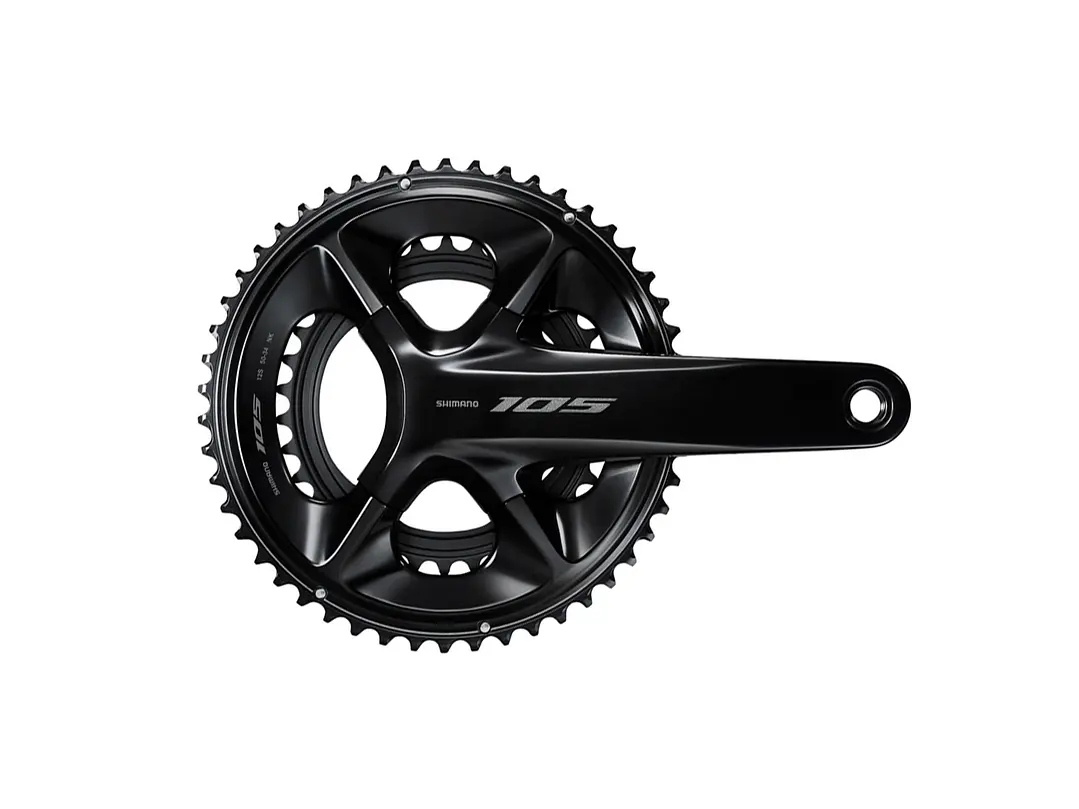 VOLANTE SHIMANO , FC-R7100, 105, FOR REAR 12-SPEED, HOLLOWTECH 2, 165MM, 52-36T 1