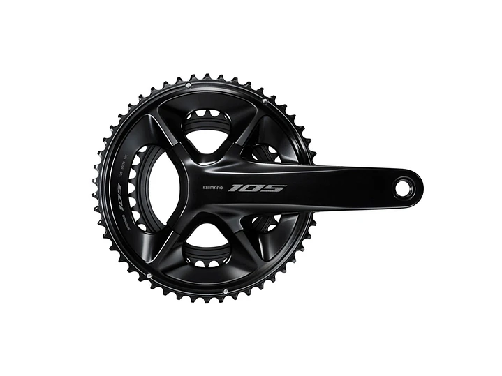 VOLANTE SHIMANO , FC-R7100, 105, FOR REAR 12-SPEED, HOLLOWTECH 2, 165MM, 52-36T 1