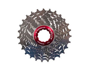 PIÑON SEQLITE ULTRA LIGHT 12 / 27 T 10 VEL. FULL AL.  7075 AL ROAD CASSETTE  S10-1227 (109G)        