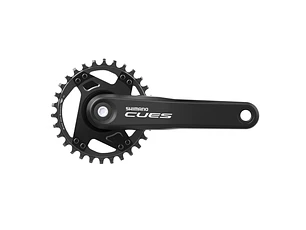 FRONT CHAINWHEEL, FC-U4000-1, CUES, FOR REAR 9/10/11-SPEED, 175MM, 32T W/O CG, W/CRANK FIXING BOLT