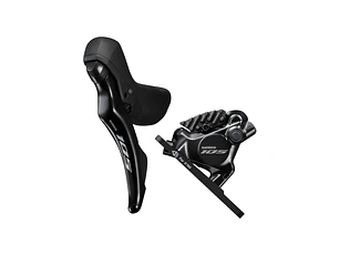 FRENO HIDRAULICO COMPLETO SHIMANO, 105, ST-R7120(L), BR-R7170(F), FOR 160MM ROTOR, RESIN PAD(W/FIN),