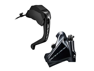 FRENO HID. SET BRR9270KTSTR9180 SHIMANO DURA-ACE ST-R9180 L BR-R9270 F 160MM ROTOR RESIN PAD CAJA
