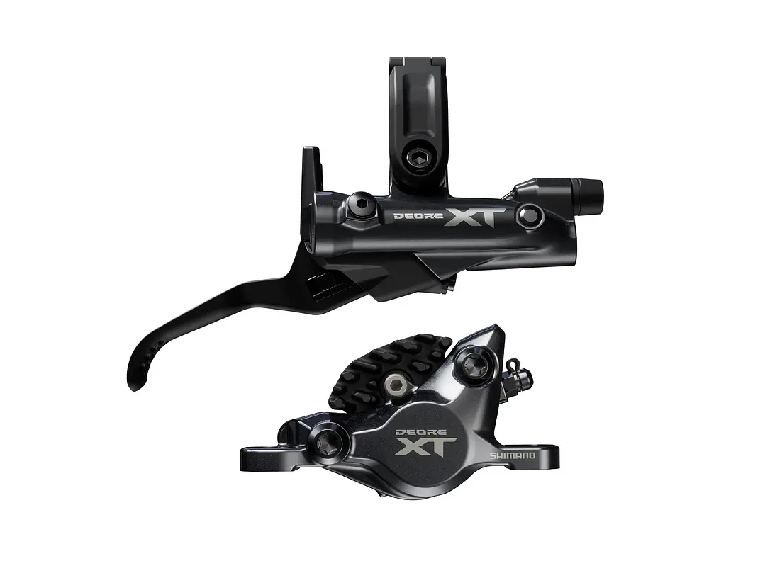 SET FRENO HIDRAULICO SHIMANO DEORE XT, BL-M8200(R), BR-M8200(R),1700MM  (SM-BH90-SBM BLACK), 1