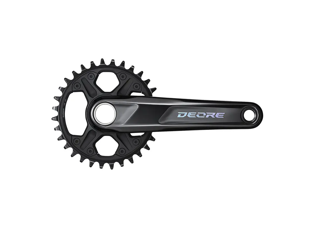 VOLANTE SHIMANO , FC-M6120-1, DEORE,12-SPEED, 2-PCS FC, 170MM, 32T W/O CG, W/O BB PARTS 1