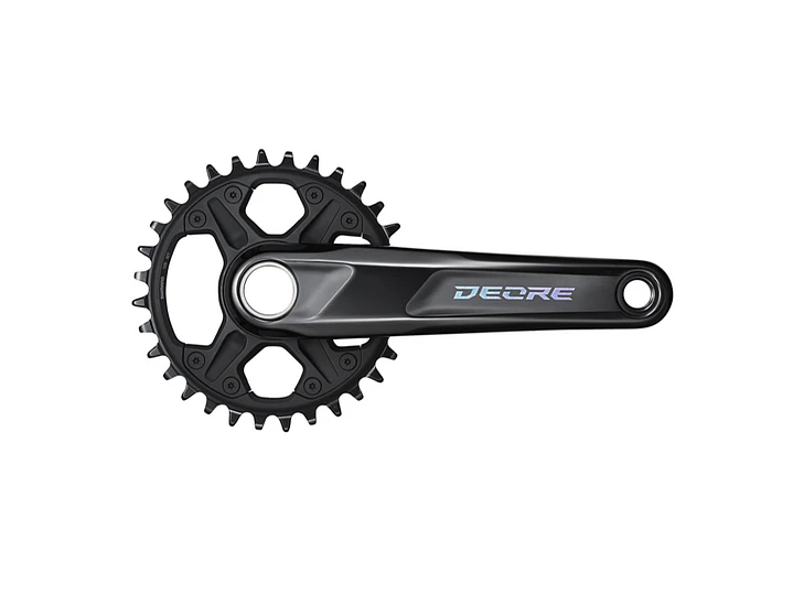 VOLANTE SHIMANO , FC-M6120-1, DEORE,12-SPEED, 2-PCS FC, 170MM, 32T W/O CG, W/O BB PARTS 1