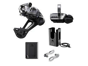 SET SHIMANO DI2 XTR C/ABRAZADERA (M9250), RD-M9250-SGS ,SW-M9250-R , BT-DN320 ,EC-DN100, SM-CN910-12