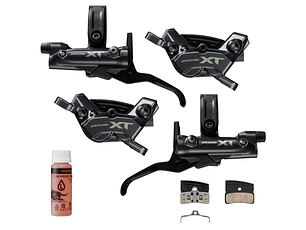 FRENO HIDRÁULICO SHIMANO DEORE XT UPGRADE KIT, BL-M8200,BR-M8220(LF & RR),1000&1700MM(BH90)