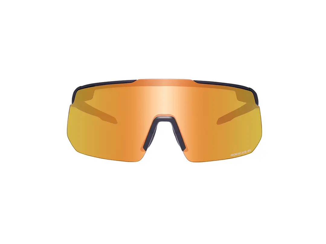 LENTE SHIMANO MODELO CE-SPHR2-BR S-PHYRE RIDESCAPE BRIGHT MATTE BLACK SPARE:RS CLOUDY; IND.PACK 1