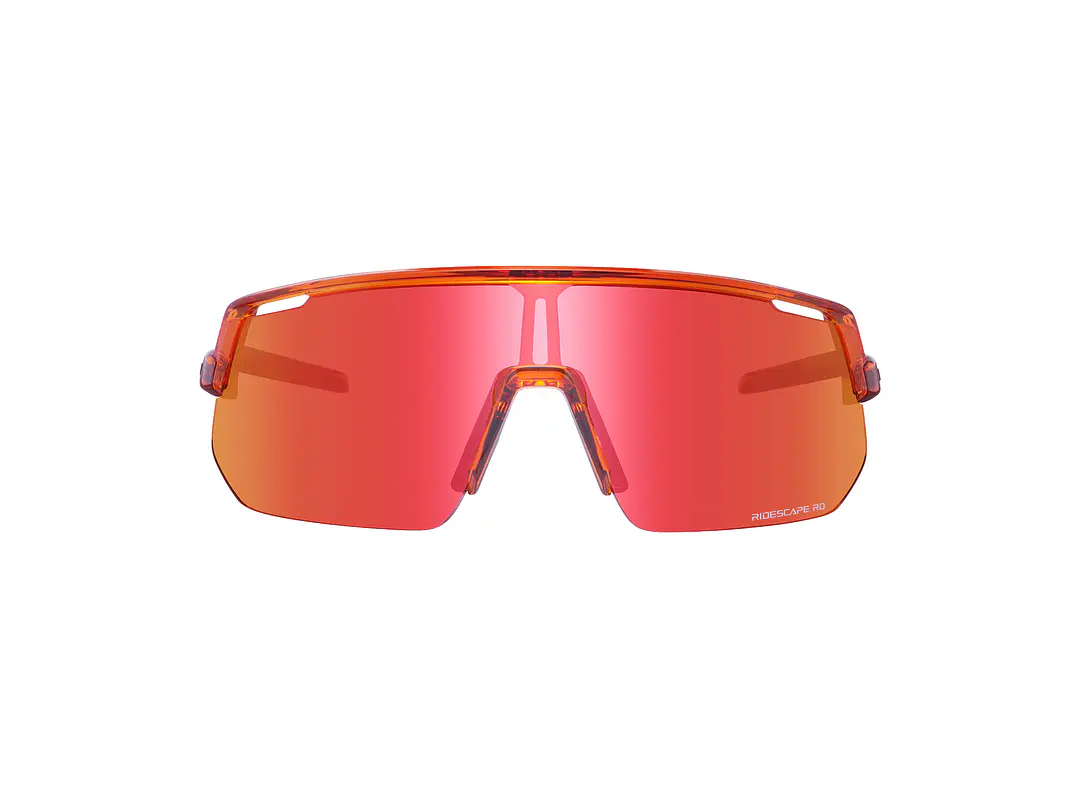 LENTE SHIMANO MODELO CE-TCNL2-RD TECHNIUM L RIDESCAPE ROAD ORANGE SAPPHIRE SPARE:CLEAR; IND.PACK 1