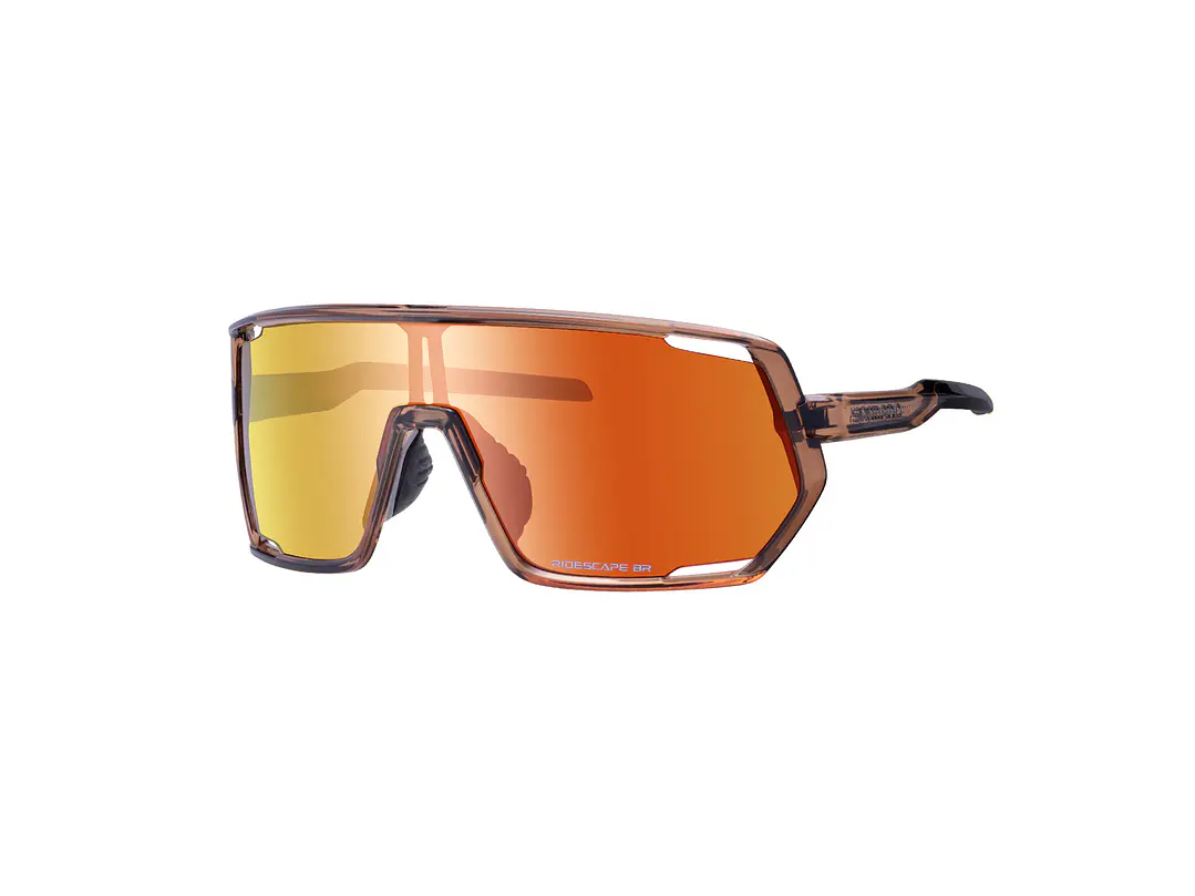 LENTE SHIMANO MODELO CE-TCNM2-BR TECHNIUM RIDESCAPE BRIGHT TRANSPARENT BRONZE SPARE:CLEAR; IND.PACK 1