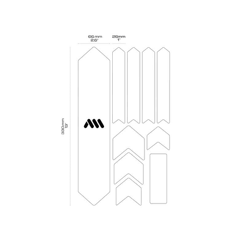 ALL MOUNTAIN STYLE FRAME GUARD XL