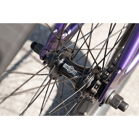 BICICLETA SUNDAY SCOUT 20.75TT MATTE TRANSLUCENT PURPLE