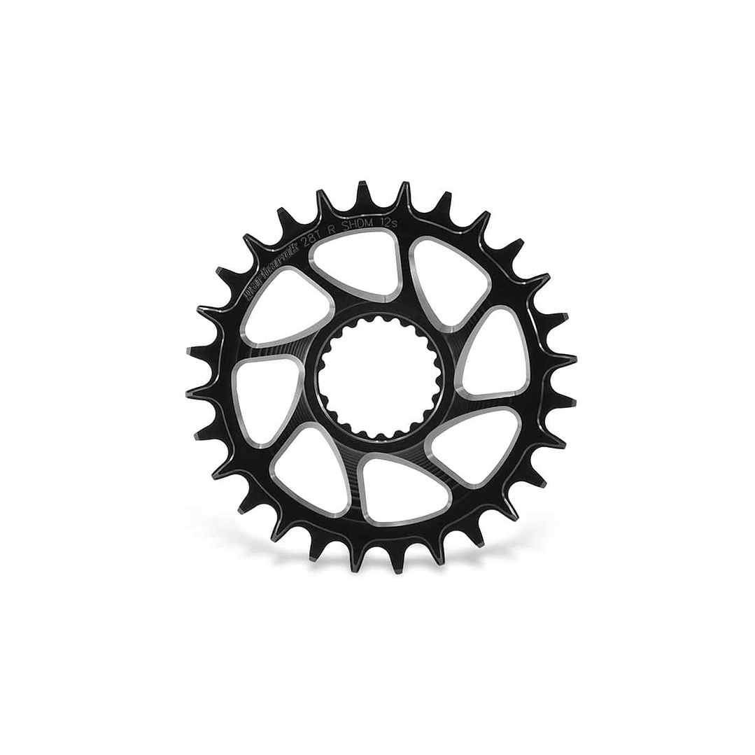 Corona Garbaruk para shimano M7000/M8100 34t BLACK round 1