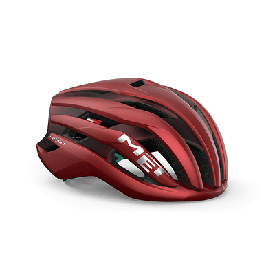  CASCO MET TRENTA MIPS CE RED DAHLIA MAT 