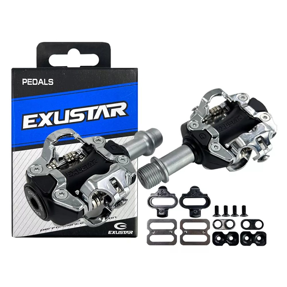 Pedales Exustar 213 SPD aluminio