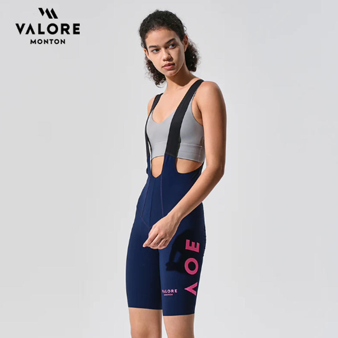 Calzas VALORE Nuova Luna Bib Pants Navy Blue Women 1