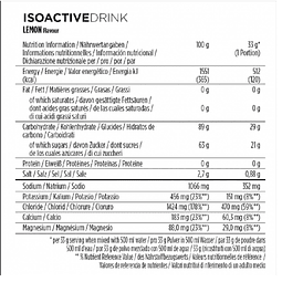 Powerbar Isoactive Limão 6x600gr