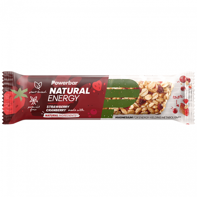 Natural Energy Cereal Morango-Arando 24 barras *40gr