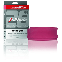 Câmara Estrada Vittoria Competition Latex 700x25 28c FV Presta RVC 48mm- Estrada