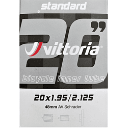 Câmara MTB Vittoria Standard 20x1.95/2.125 AV Schrader 48mm