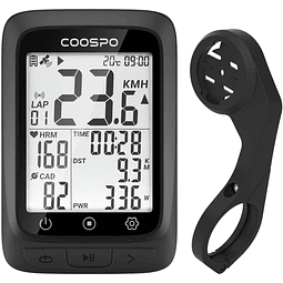 BC107 Pack – (Inclui GPS COOSPO BC107 + Banda Cardíaca PULSE + Sensor Dual Cadência/Velocidade BK467)