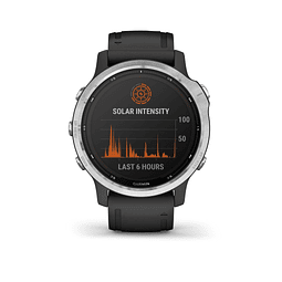 Garmin Fenix 6S Solar Music Prata