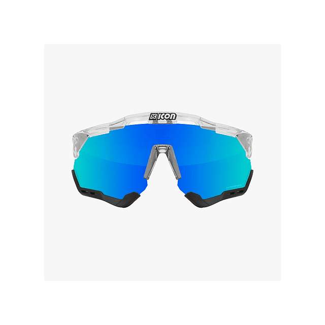 Óculos Scicon Aeroshade XL transparente com lente espelhada SCN-PP azul