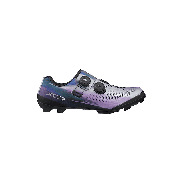Sapatos Shimano Mtb XC703 Roxo/Azul