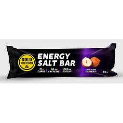 Gold Nutrition Energy Salt Bar Chocolate-Avelã
