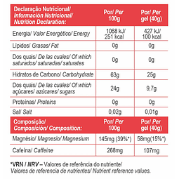 Gold Nutrition Energy Gel Boost