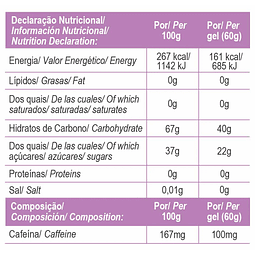 Gold Nutrition Energy Gel Carb Max Boost Baunilha-Frutos Silvestres