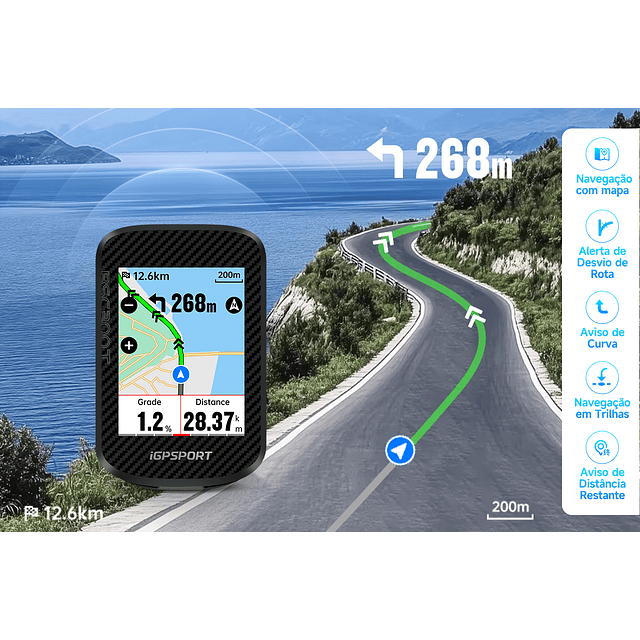 CICLOCOMPUTADOR GPS IGPSPORT BSC300T