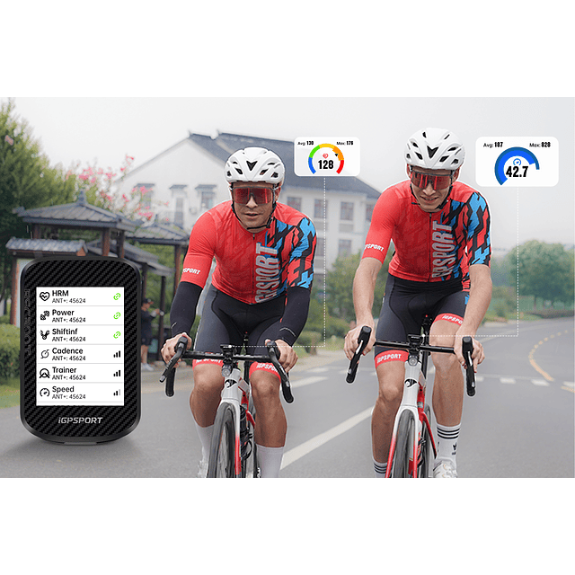 CICLOCOMPUTADOR GPS IGPSPORT BSC300T