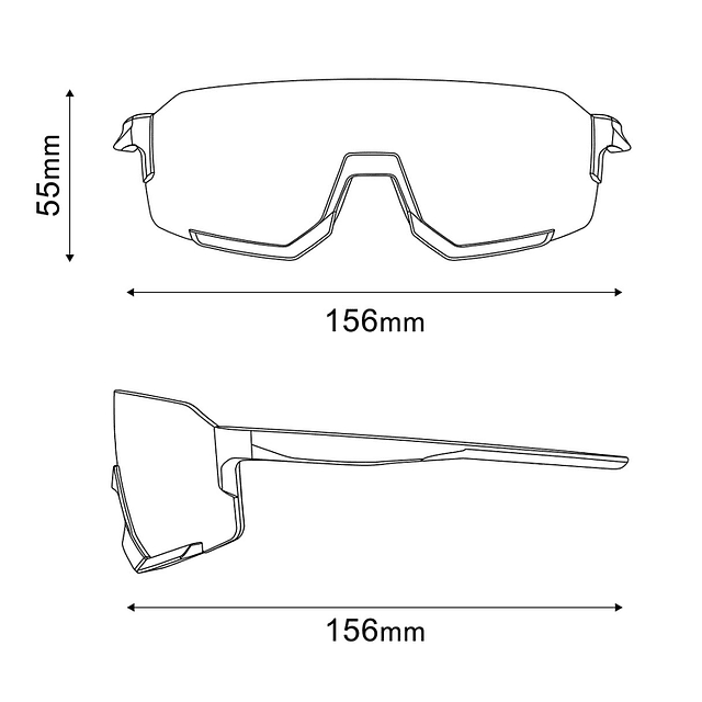 ÓCULOS SHIMANO AEROLITE 2 BRANCO