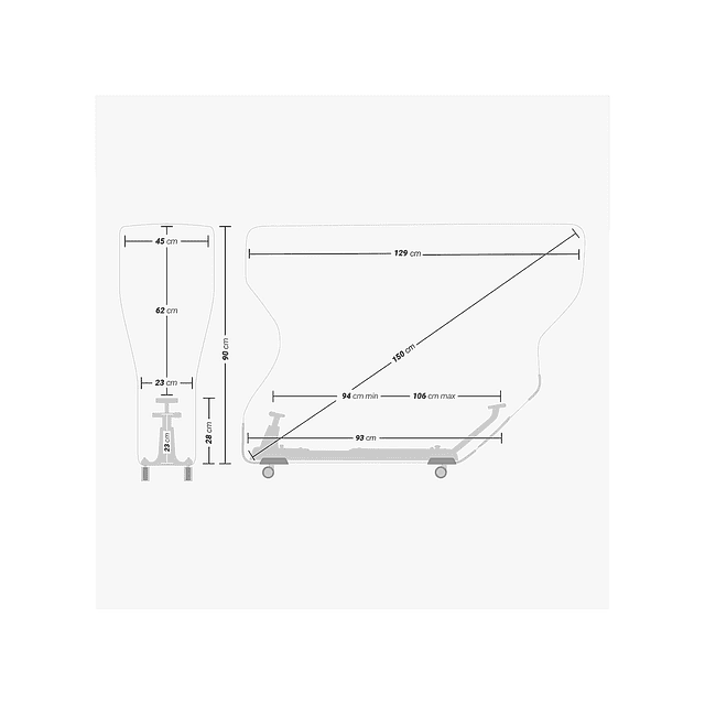 SCICON AEROCOMFORT 3.0 TRIATHLON BIKE TRAVEL BAG (BLACK)