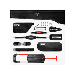 SCICON AEROCOMFORT 3.0 TRIATHLON BIKE TRAVEL BAG (BLACK)